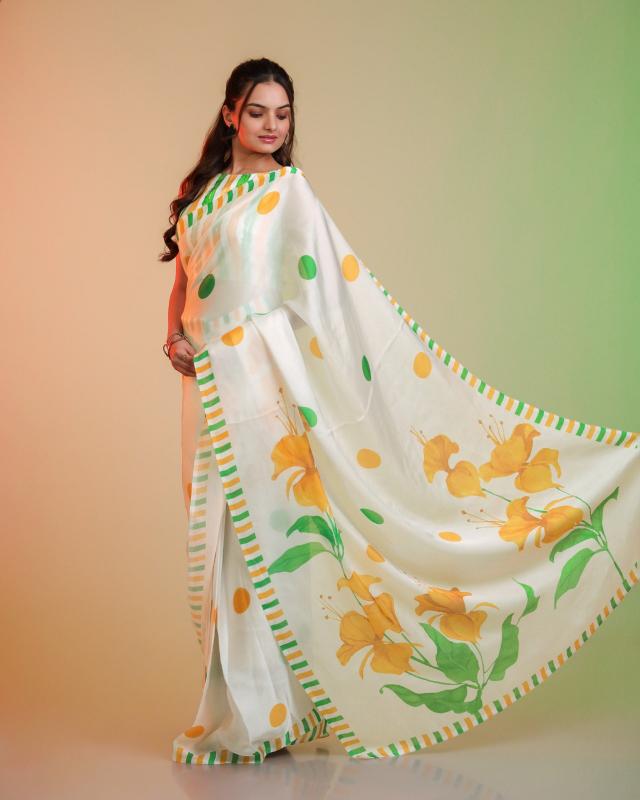 Vastrangan digital print best saree market in surat
